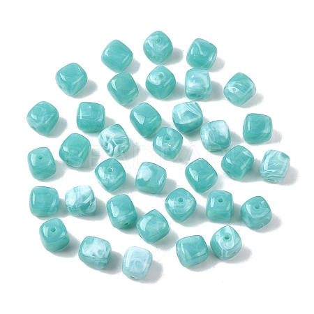 Opaque Acrylic Beads OACR-D320-01H-1