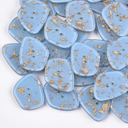 2-Hole Cellulose Acetate(Resin) Buttons BUTT-S023-11A-05-1