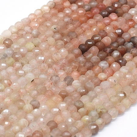 Natural Strawberry Quartz Beads Strands G-D0013-34-1