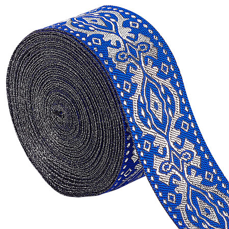 Gorgecraft Ethnic Style Polyester Silk Grosgrain Ribbon OCOR-GF0001-79D-1