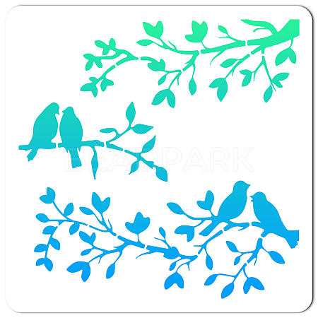 PET Plastic Drawing Painting Stencils Templates DIY-WH0244-192-1