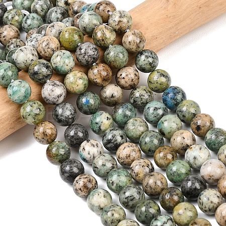 Natural K2 Stone Beads Strands G-K405-B03-10mm-1