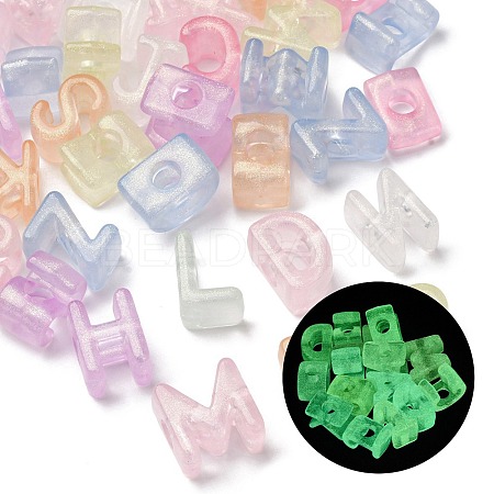 Luminous Transparent Acrylic Beads LACR-S001-05-1