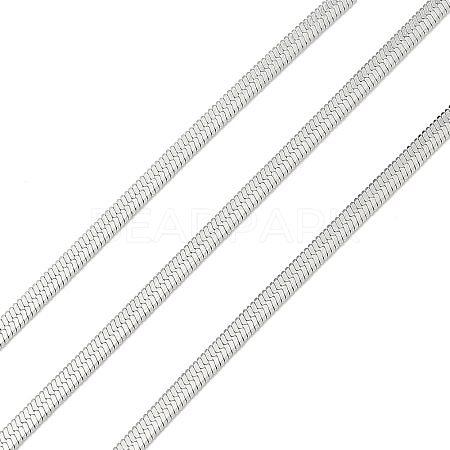 Brass Herringbone Chains CHC-C011-01A-P-1