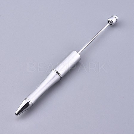 Plastic Beadable Pens AJEW-L082-A05-1