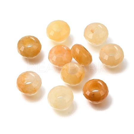 Natural Topaz Jade European Beads GG-NH0003-A13-1