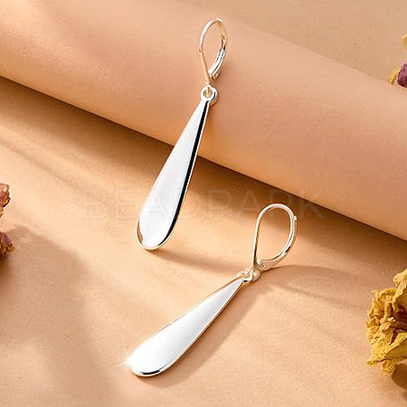 Zinc Alloy Leverback Earrings FS-WGC1DC0-02-1