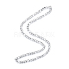 Men's 201 Stainless Steel Figaro Chains Necklace NJEW-N050-A08-5-50P-3