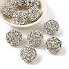 Brass Rhinestone Beads RSB083-S-1