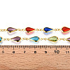 Brass Teardrop Link Chains CHC-N023-09E-G-3