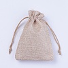 Burlap Packing Pouches ABAG-WH0023-03E-2