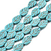 Gemstone Beads Strands TURQ-S240-14x10mm-2-1