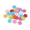 Acrylic Sewing Buttons for Costume Design BUTT-E074-B-M-1