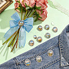 15Pcs Vintage Oval Alloy Brooch Cabochon Bezel Settings FIND-UN0010-62-2