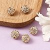 Pave Disco Ball Beads X-RB-A130-10mm-15-4