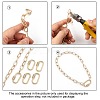Brass Micro Pave Cubic Zirconia Screw Carabiner Lock Charms ZIRC-G160-21G-4