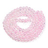 Transparent Crackle Baking Paint Glass Beads Strands X2-DGLA-T003-01A-14-2