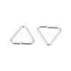 Brass Triangle Linking Ring KK-N232-331A-01-2