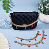 3Pcs Alloy Chain Short Bag Straps HJEW-HS00045-5