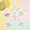 Rectang Paper Greeting Card for Friends DIY-YW0016-01A-2