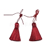 Polyester Tassel Big Pendants HJEW-K030-A-03-1