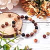 Natural Wood Beads WOOD-PH0001-23-LF-5