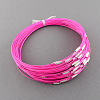 Steel Wire Bracelet Cord DIY Jewelry Making TWIR-R004-11-1
