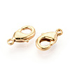 Brass Lobster Claw Clasps KK-YW0004-01A-G-2