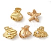 5Pcs 5 Styles Ocean Theme Alloy Claw Hair Clips MRMJ-P018-01MG-1