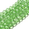 Transparent Glass Beads EGLA-A035-T10mm-D09-1
