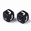Opaque Acrylic Beads SACR-N002-01J-3