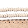 Synthetic Lava Rock Beads Strands G-B087-02A-11-4