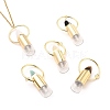 304 Stainless Steel Openable Perfume Bottle Pendant Necklaces NJEW-I239-05G-1