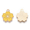 Alloy Enamel Pendants X-ENAM-S121-115L-3