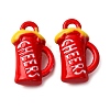 Baking Paint Alloy Pendants LS-FIND-G097-05C-1