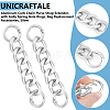 2Pcs Aluminum Curb Chain Purse Strap Extender FIND-UN0003-04A-S-5