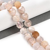 Natural Cherry Blossom Agate Beads Strands G-NH0021-A15-02-2