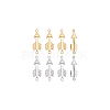 8Pcs 2 Colors 304 Stainless Steel Connector Charms STAS-UN0035-78-8