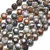 Natural Fossil Coral Beads Strands G-C116-A132-01-2