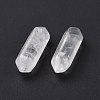 Natural Quartz Crystal Double Terminal Pointed Pendants G-C007-02B-14-4