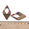 Walnut Wood Pendants FIND-Z050-02D-3