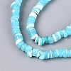 Natural Trochid Shell/Trochus Shell Beads Strands SSHEL-N040-21B-3
