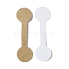 Folding Blank Kraft Paper Jewelry Price Tags CDIS-C006-02B-3