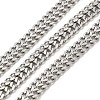 304 Stainless Steel Curb Chains CHS-C013-01C-P-1