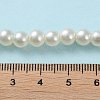 Baking Paint Pearlized Glass Pearl Round Bead Strands HY-Q003-6mm-02-5