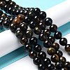 Natural Tiger Eye Dyed Beads Strands G-B046-06-2