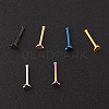 304 Stainless Steel Heart Nose Bone Rings WG0DFB7-04-4