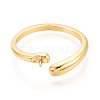 Brass Cup Peg Ring Settings LS-KK-N274-29G-2