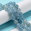 Natural Blue Calcite Beads Strands G-F756-A02-02-2