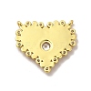 Rack Plating Brass Micro Pave Clear Cubic Zirconia Connector Charms KK-P230-05G-3